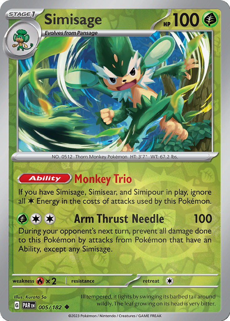 Simisage [Reverse Holo] #5