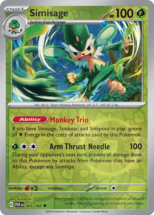 Simisage [Reverse Holo] #5