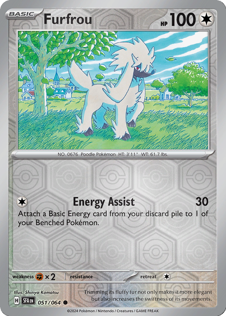 Furfrou [Reverse Holo] #51
