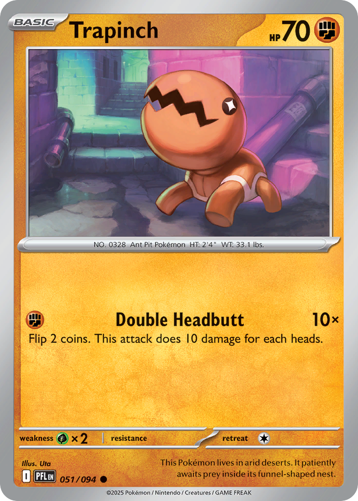 Trapinch Phantasmal Flames 51