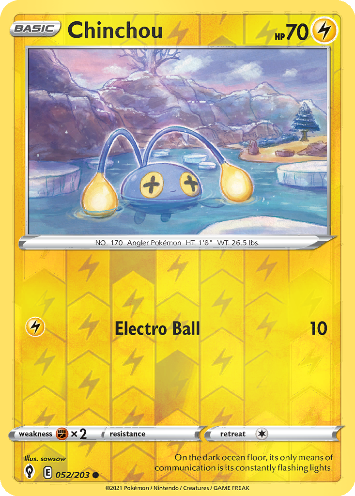 Chinchou [Reverse Holo] #52