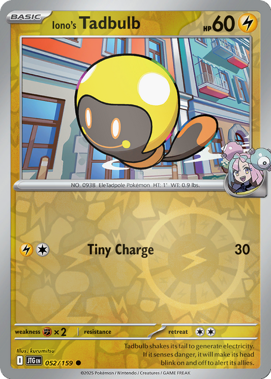 Iono's Tadbulb [Reverse Holo] #52