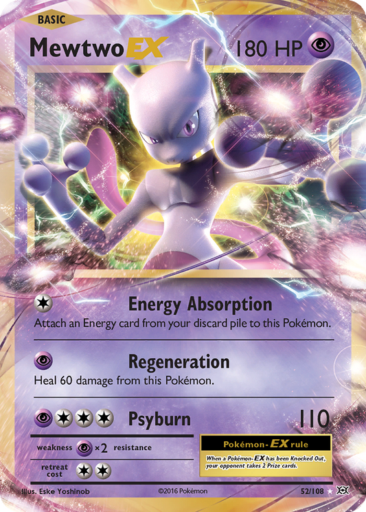 Mewtwo EX #52