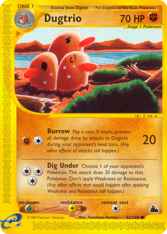 Dugtrio #52
