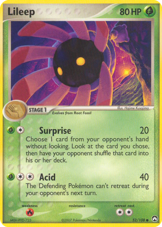 Lileep [Reverse Holo] #52