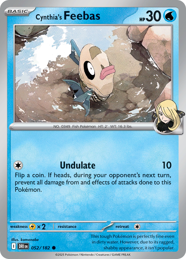 Cynthia's Feebas Destined Rivals 52