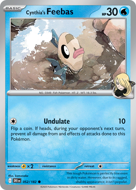 Cynthia's Feebas Destined Rivals 52