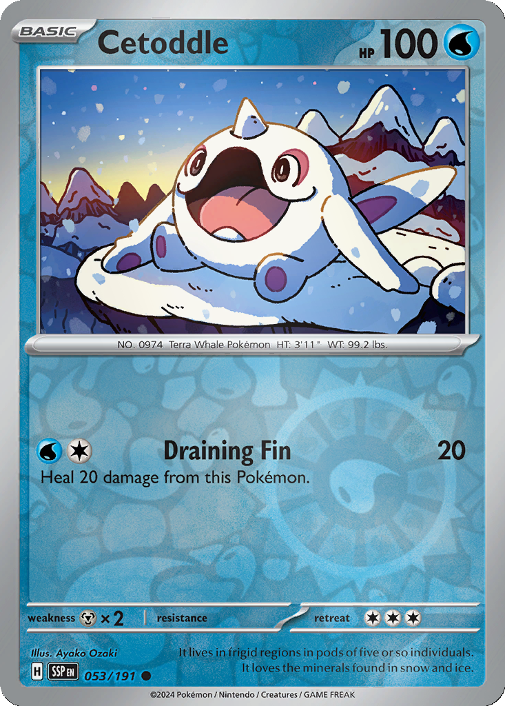 Cetoddle [Reverse Holo] #53