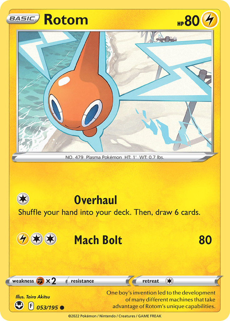 Rotom Silver Tempest 53