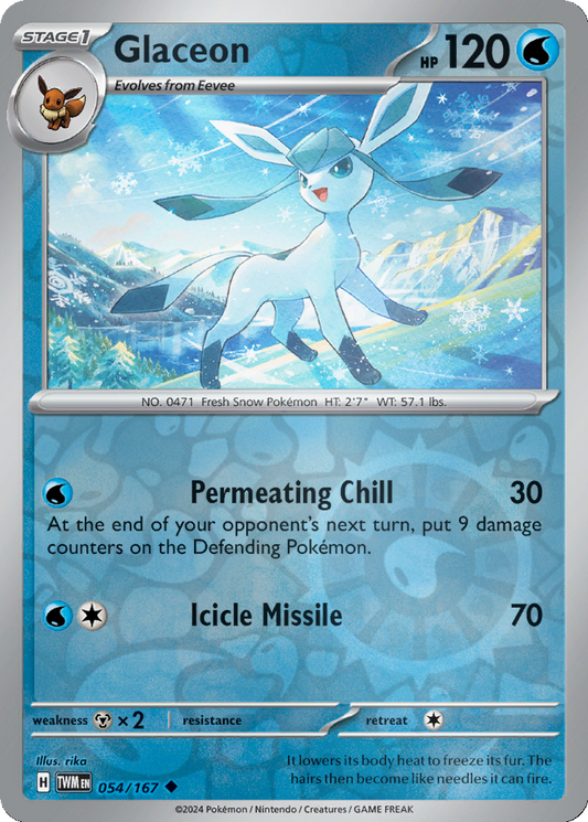 Glaceon [Reverse Holo] #54