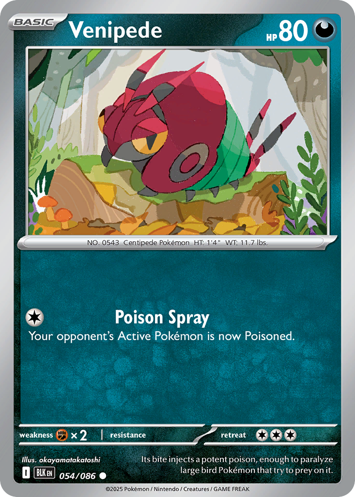 Venipede [Reverse] #54