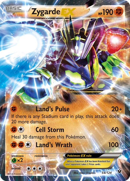 Zygarde EX #54