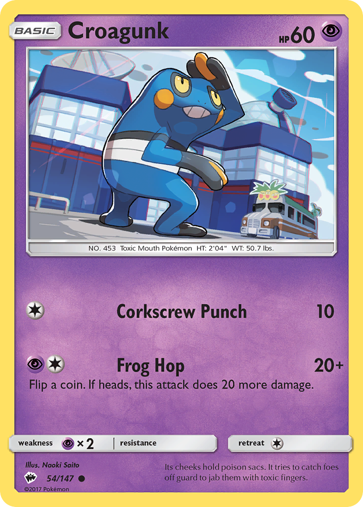 Croagunk Burning Shadows 54