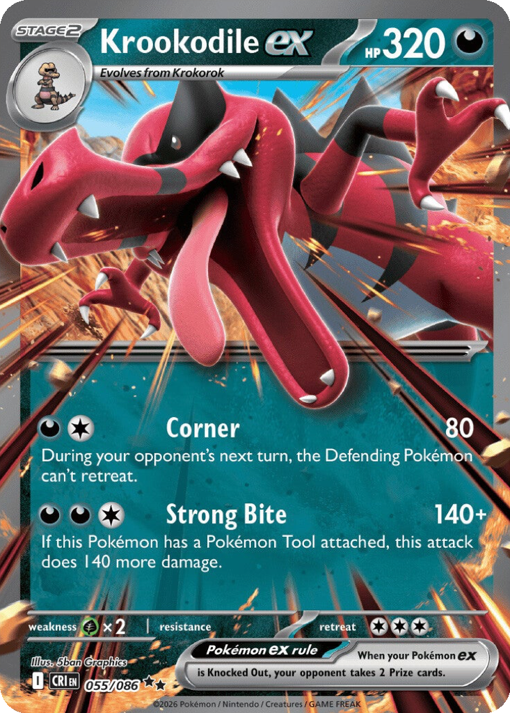 Krookodile ex #55