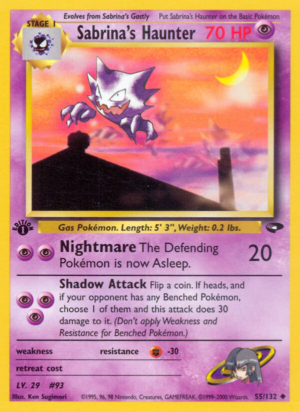 Sabrina's Haunter Gym Challenge 55