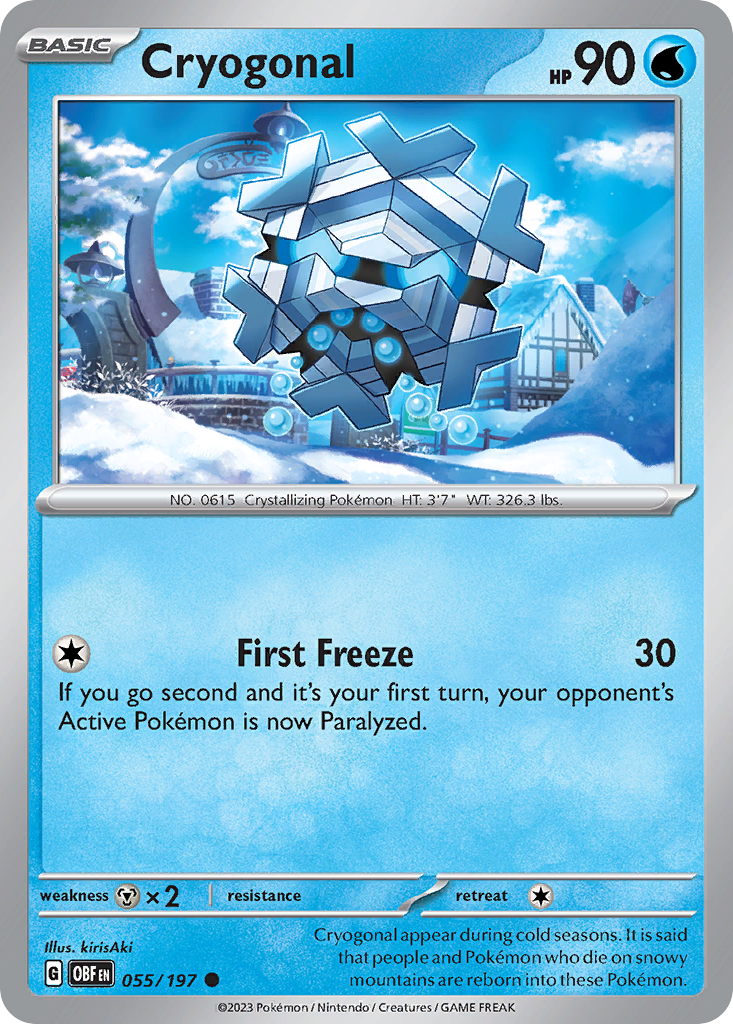 Cryogonal Obsidian Flames 55