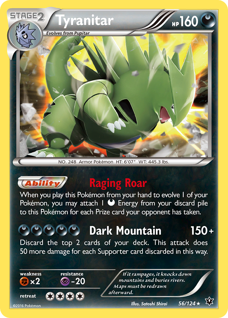 Tyranitar Fates Collide 56