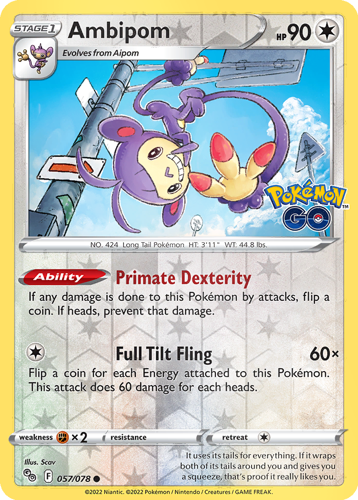 Ambipom [Reverse Holo] #57