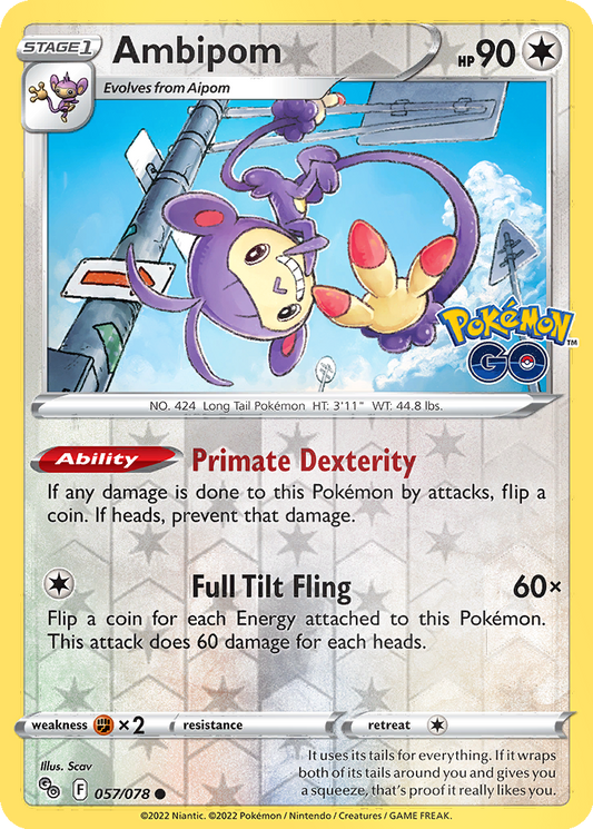 Ambipom [Reverse Holo] #57