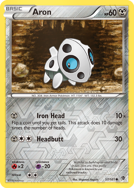 Aron [Reverse Holo] #57