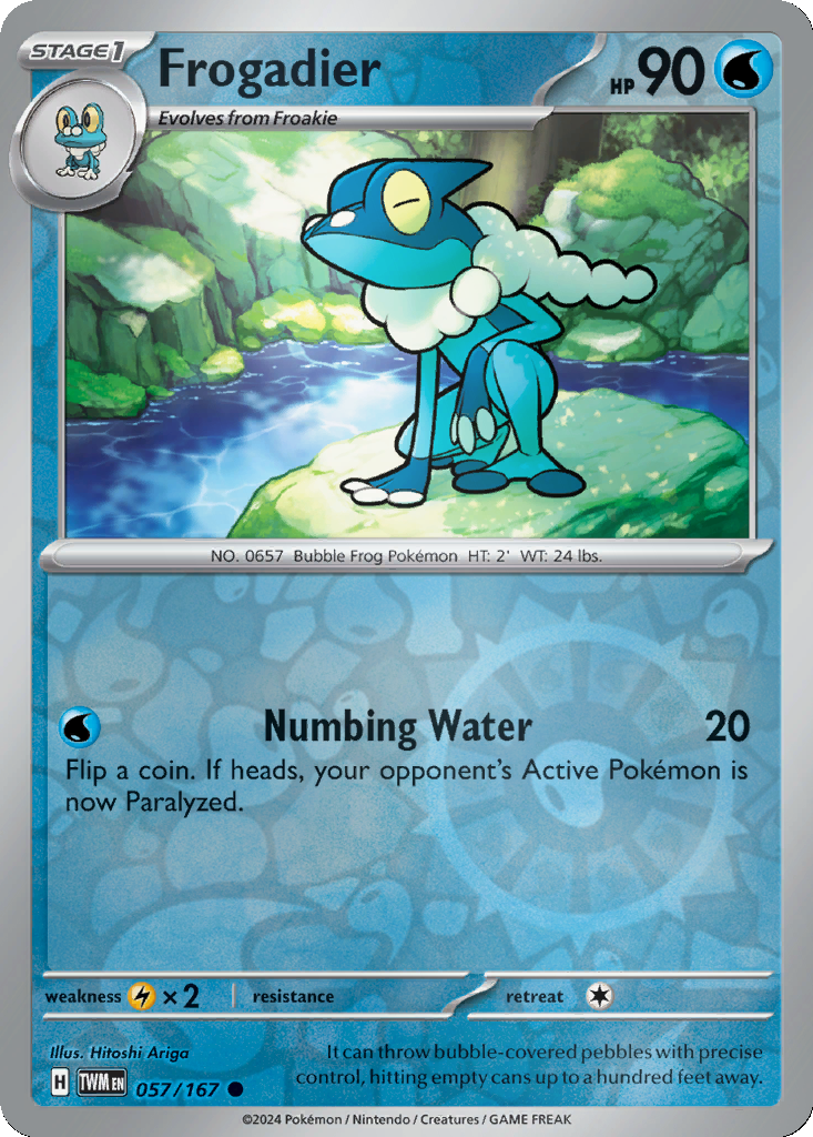 Frogadier [Reverse Holo] #57