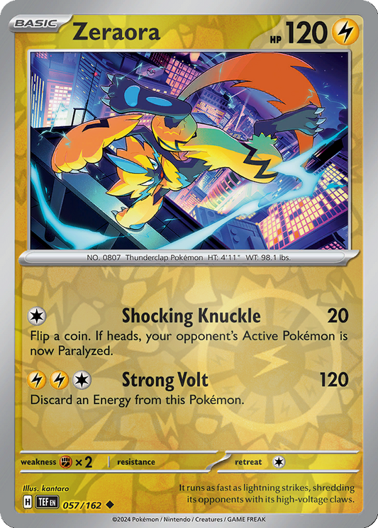 Zeraora [Reverse Holo] #57