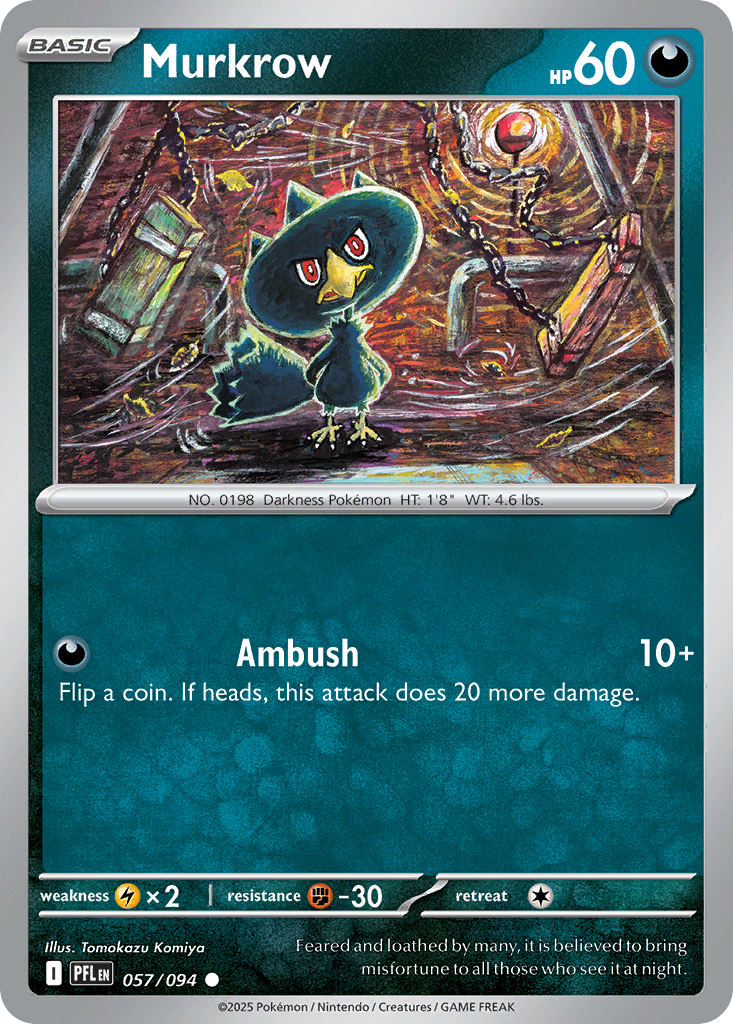 Murkrow Phantasmal Flames 57