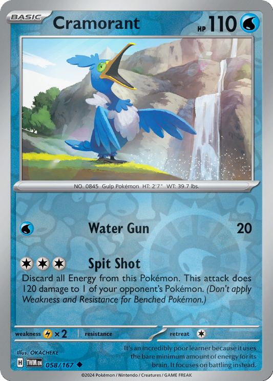 Cramorant [Reverse Holo] #58