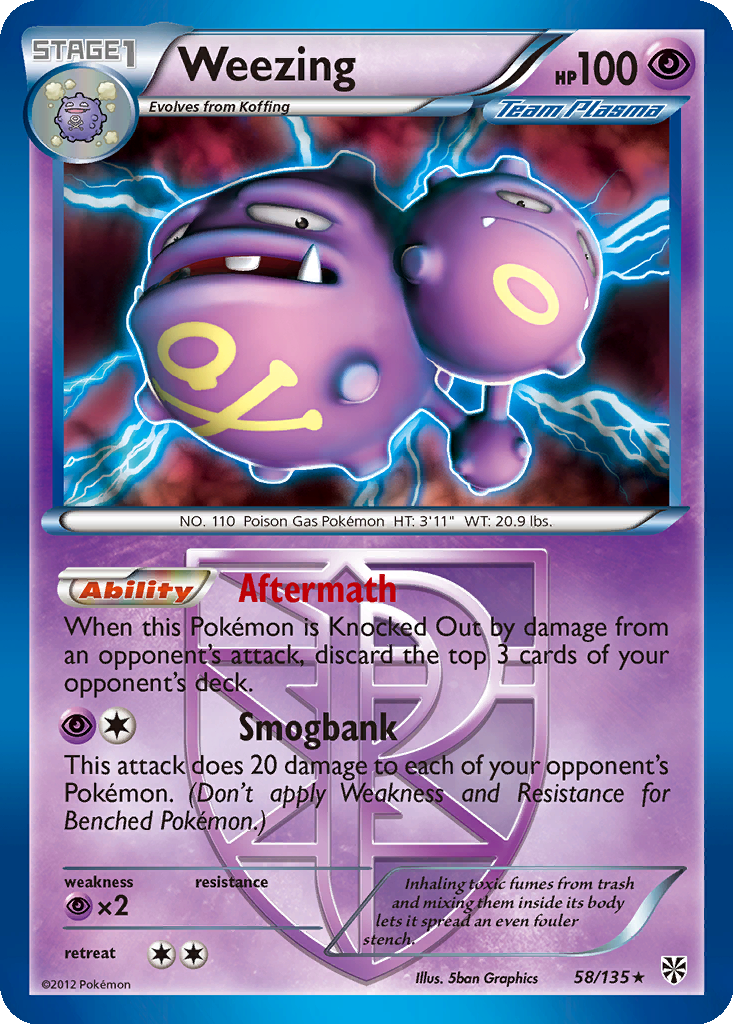 Weezing #58