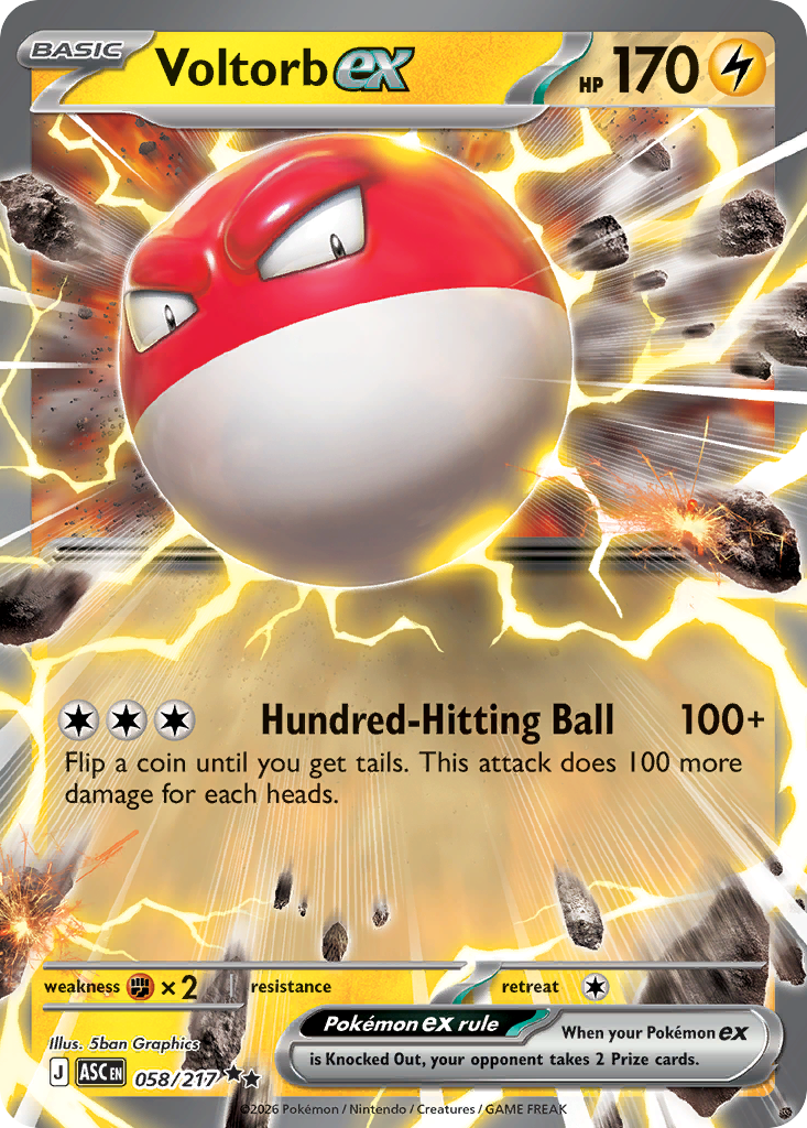 Voltorb ex #58