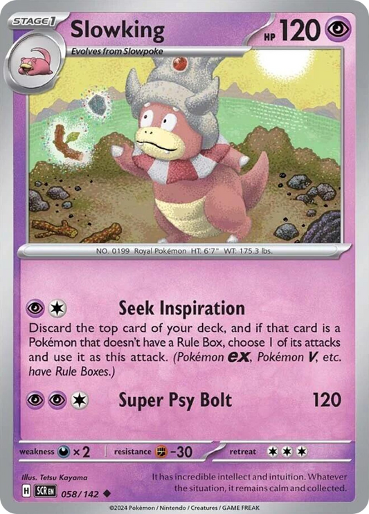 Slowking Stellar Crown 58