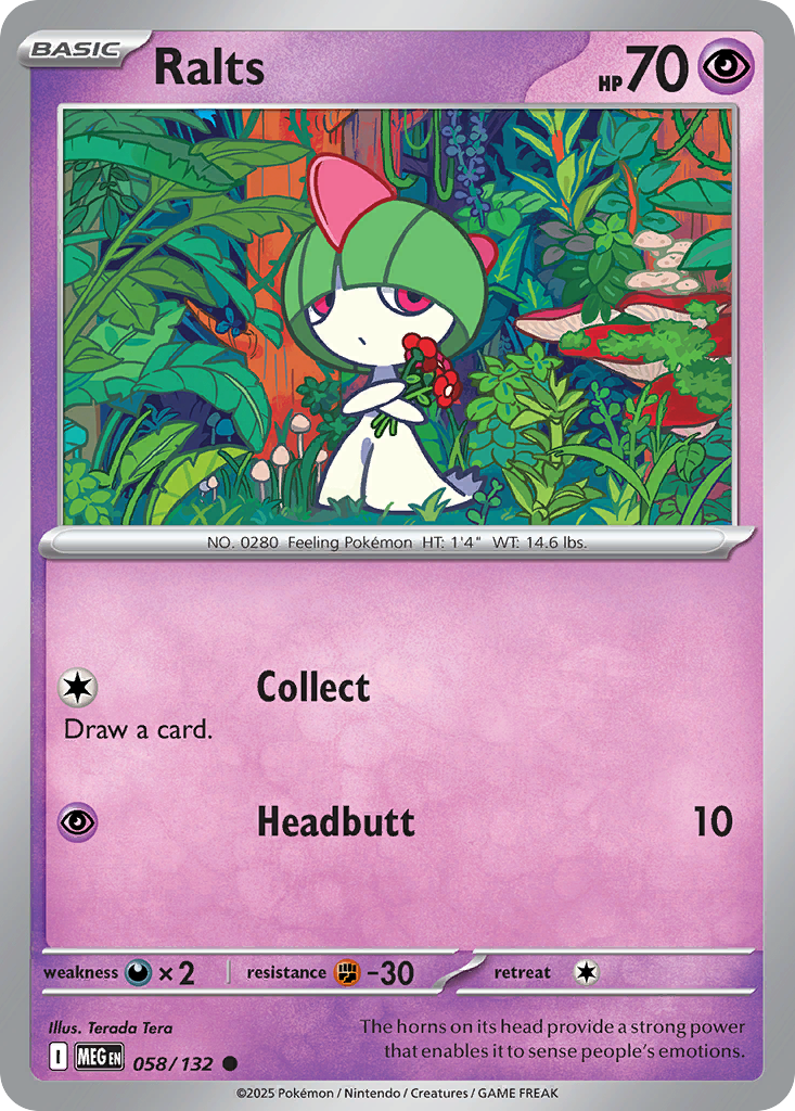 Ralts Mega Evolution 58