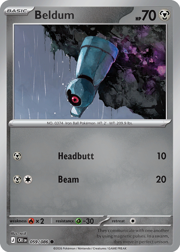 Beldum [Reverse Holo] #59