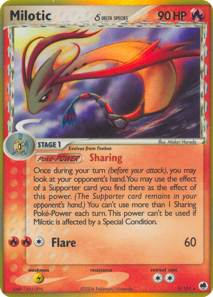 Milotic [Reverse Holo] #5