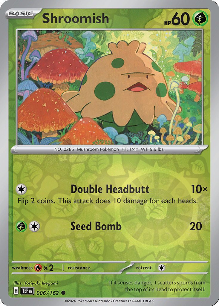 Shroomish [Reverse Holo] #6