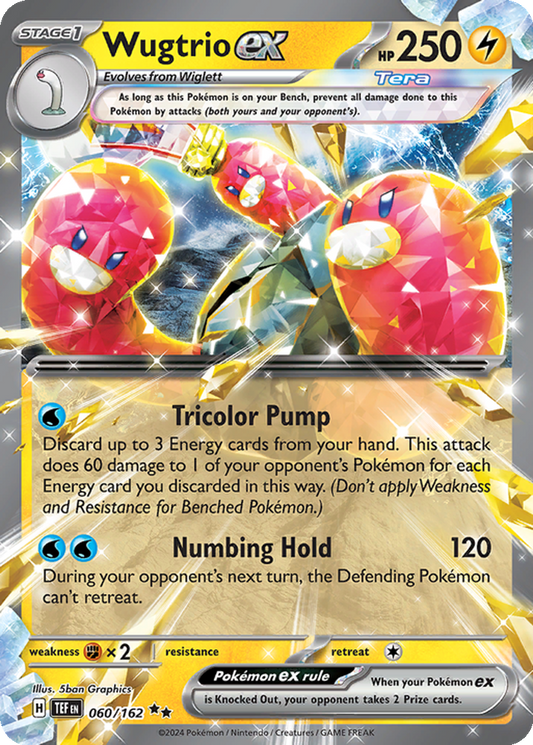 Wugtrio ex #60