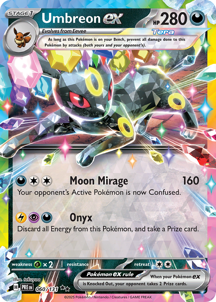 Umbreon ex Prismatic Evolutions 60