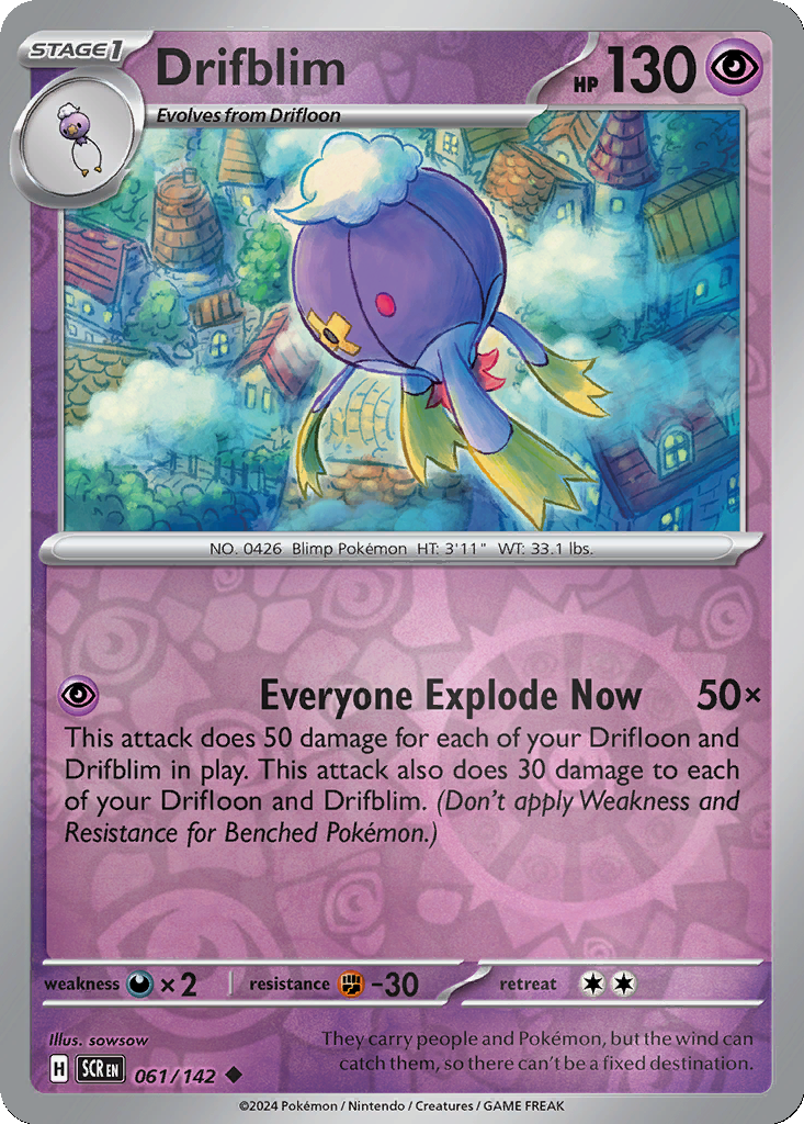 Drifblim [Reverse Holo] #61