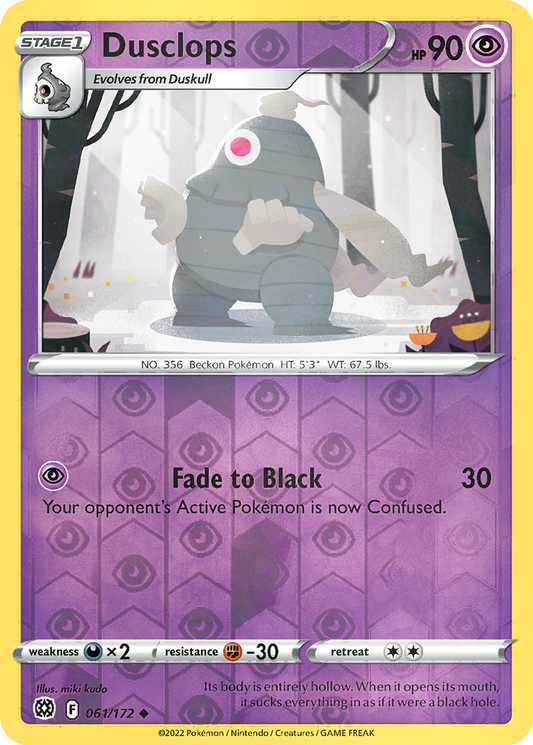 Dusclops [Reverse Holo] #61
