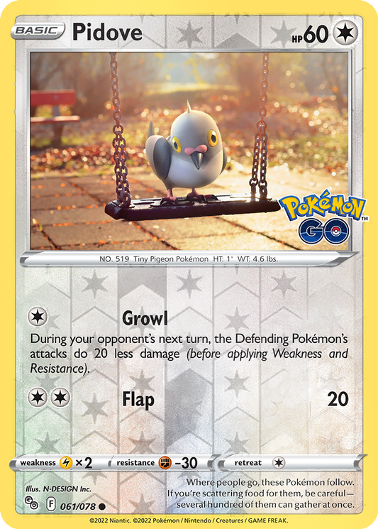 Pidove [Reverse Holo] #61