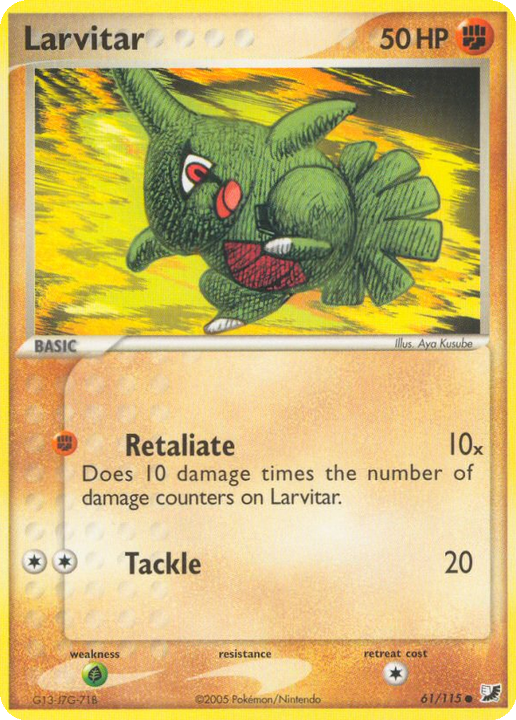 Larvitar #61