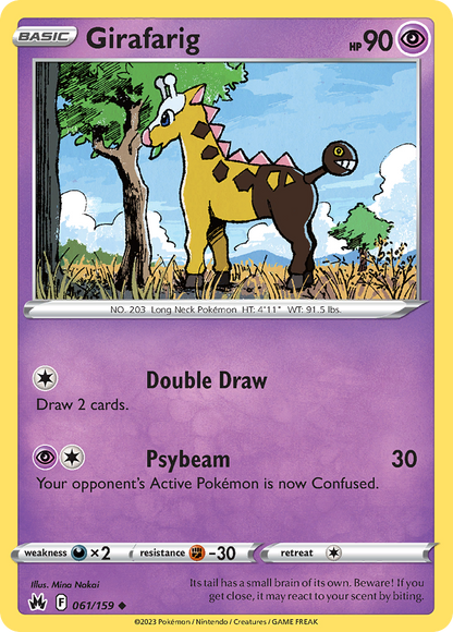 Girafarig Crown Zenith 61