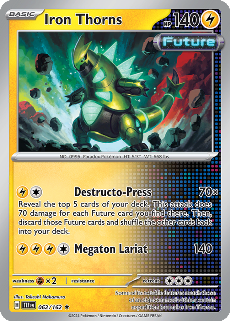 Iron Thorns [Holo] #62