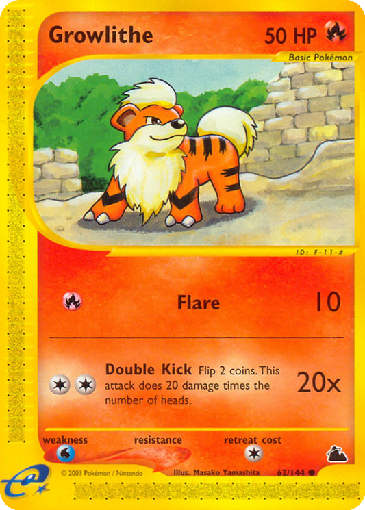 Growlithe #62