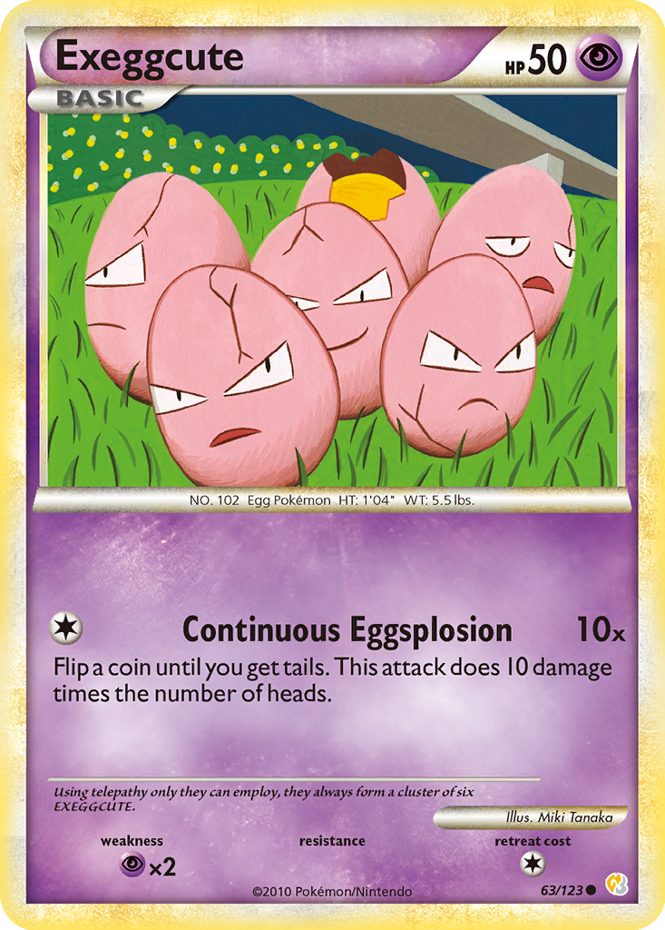 Exeggcute #63