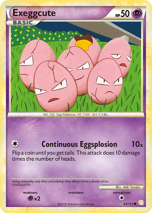 Exeggcute #63