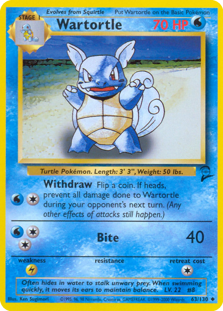 Wartortle #63