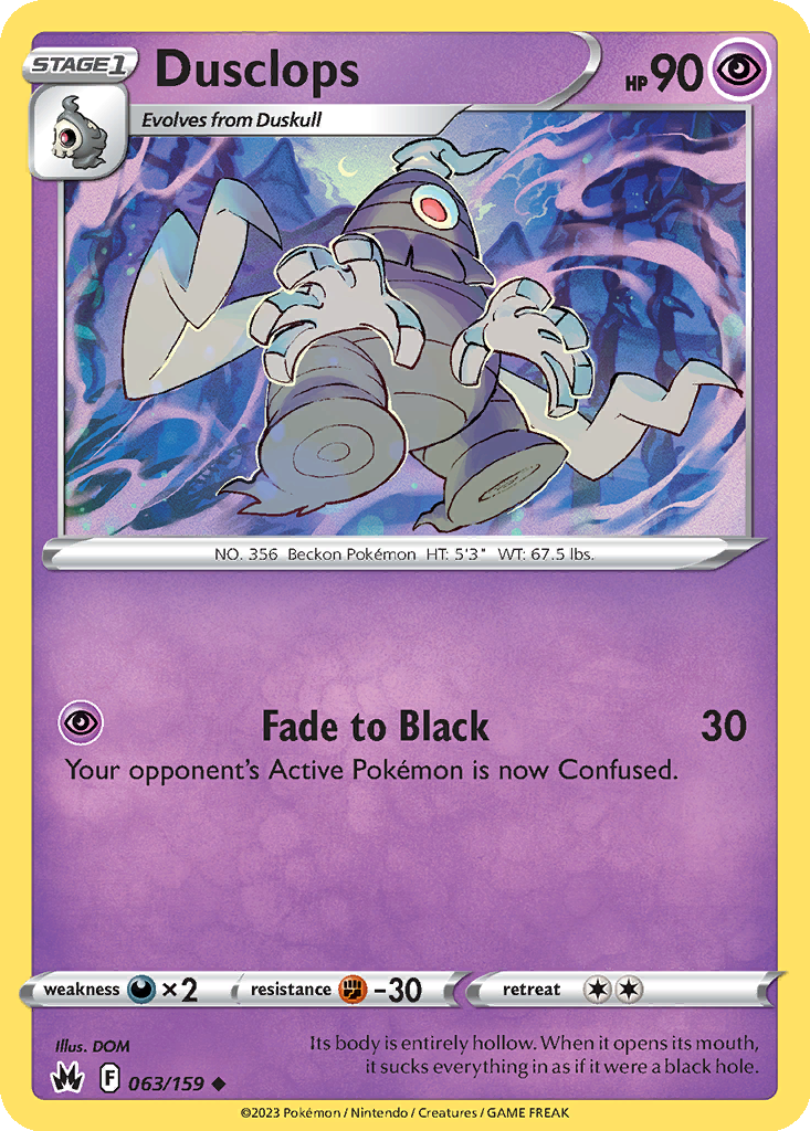 Dusclops #63