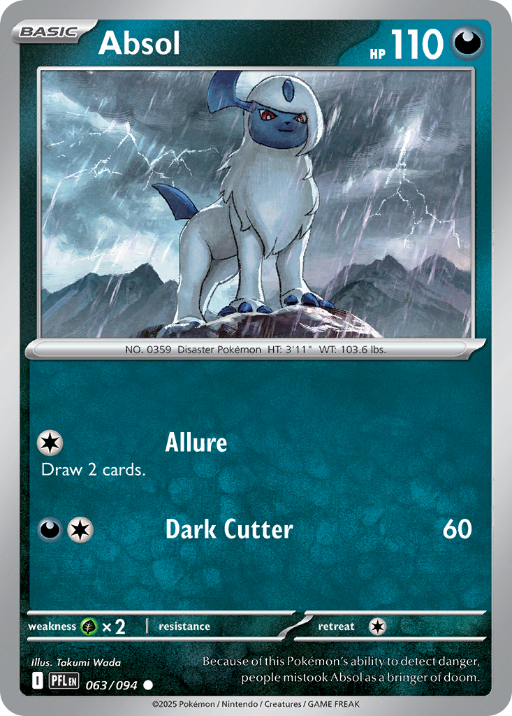 Absol Phantasmal Flames 63