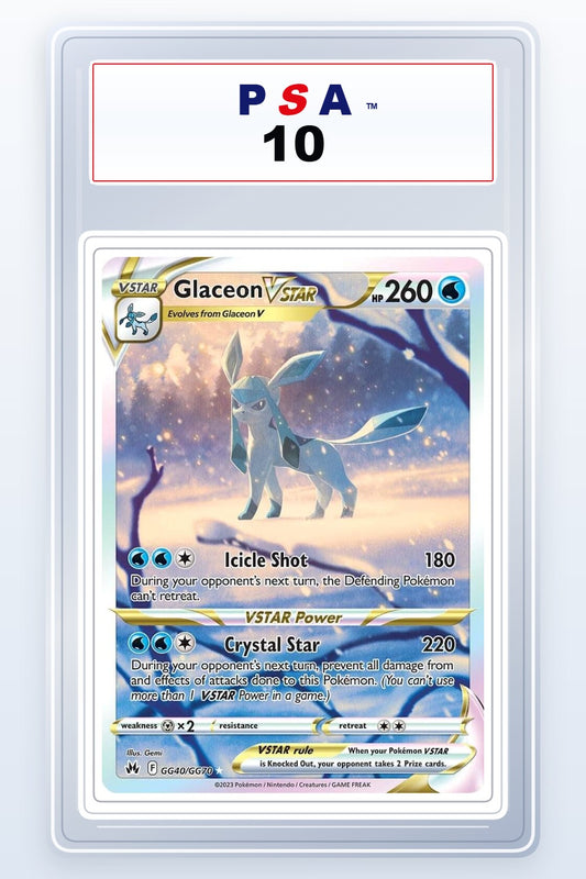 Glaceon VSTAR #GG40 PSA 10